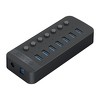 Miniatura zdjęcia: Orico Aktywny hub 7xUSB-A 5Gbps BC 1.2 24W czarny Miniatura zdjęcia: Orico Aktywny hub 7xUSB-A 5Gbps BC 1.2 24W czarny