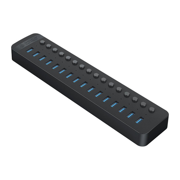 Zdjęcie produktu: Orico Aktywny hub 16xUSB-A 5Gbps BC 1.2 78W czarny Zdjęcie produktu: Orico Aktywny hub 16xUSB-A 5Gbps BC 1.2 78W czarny