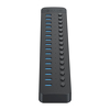 Miniatura zdjęcia: Orico Aktywny hub 16xUSB-A 5Gbps BC 1.2 78W czarny Miniatura zdjęcia: Orico Aktywny hub 16xUSB-A 5Gbps BC 1.2 78W czarny