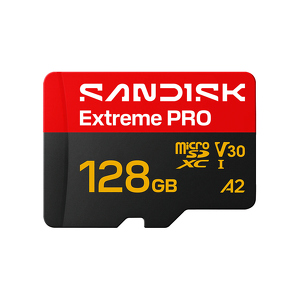 Miniatura produktu: Karta SanDisk Extreme Pro microSDXC UHS-I 250/120 MB/s 128 GB Miniatura produktu: Karta SanDisk Extreme Pro microSDXC UHS-I 250/120 MB/s 128 GB