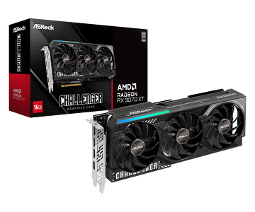 Miniatura produktu: ASRock Radeon RX 9070 XT Challenger 16GB PCI-E GDDR6 (RX9070XT CL 16G) Miniatura produktu: ASRock Radeon RX 9070 XT Challenger 16GB PCI-E GDDR6 (RX9070XT CL 16G)