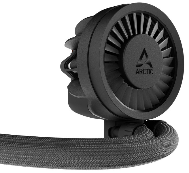 Zdjęcie produktu: Chłodzenie Arctic Liquid Freezer III Pro 280 Black - egzemplarz po montażu Zdjęcie produktu: Chłodzenie Arctic Liquid Freezer III Pro 280 Black - egzemplarz po montażu
