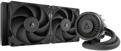 Chłodzenie wodne Arctic Liquid Freezer III Pro 280 Black (ACFRE00179A) egzemplarz po montażu