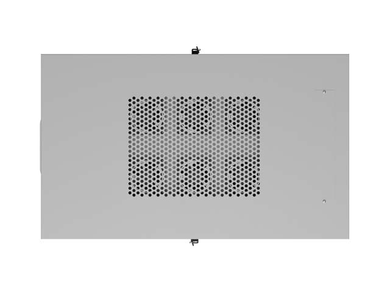 Zdjęcie produktu: Szafa Lanberg Rack stojąca 19 42U 600×1000, szara, drzwi przeszklone, LCD