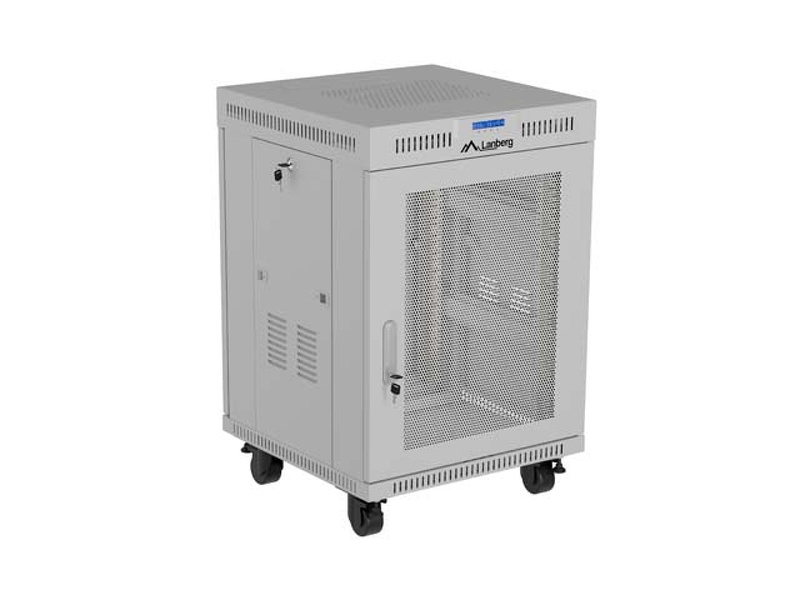 Zdjęcie produktu: Szafa Lanberg Rack stojąca 19 15U 600×800 szara, drzwi perforowane, LCD Zdjęcie produktu: Szafa Lanberg Rack stojąca 19 15U 600×800 szara, drzwi perforowane, LCD