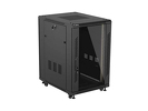 Miniatura zdjęcia: Szafa Lanberg Rack stojąca 19 18U 600×800 czarna, drzwi przeszklone