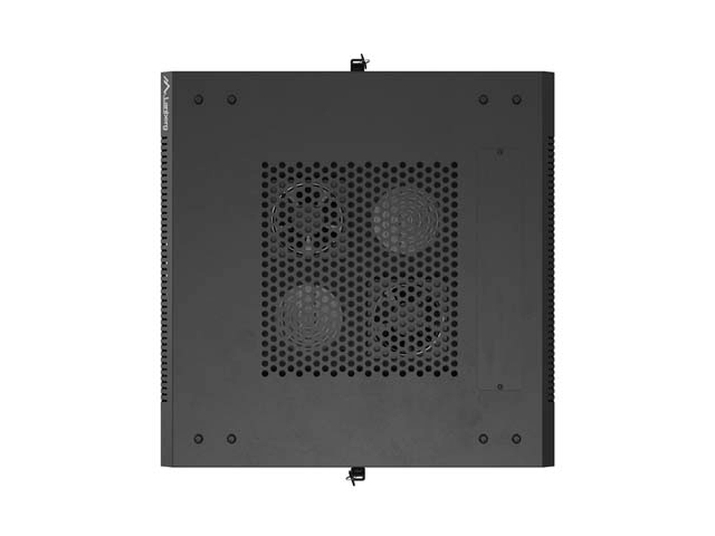 Zdjęcie produktu: Szafa Lanberg Rack stojąca 19 18U 600×600 czarna, drzwi przeszklone