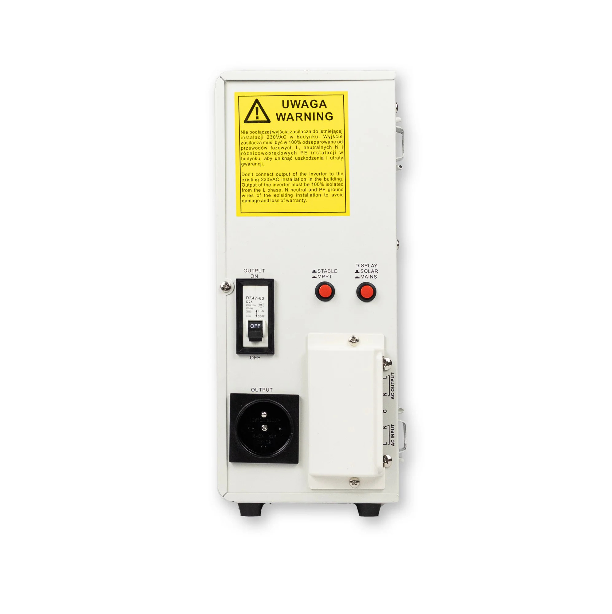 Volt 3SR3000006 przetwornica solarna Green Boost Pro 5000 Sinus Bypass