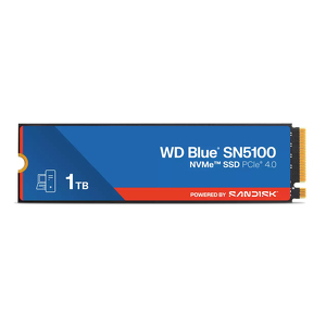 Miniatura produktu: Dysk WD Blue SN5100 SSD 1TB M.2 PCIe NVMe Gen4 WDS100T5B0E-00CPE0