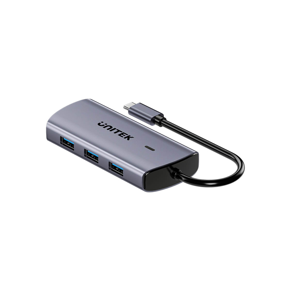 Unitek Hub USB-C 6 w 1 3x USB-A 5Gbps PD 100 W HDMI 4K@30Hz RJ45 Unitek Hub USB-C 6 w 1 3x USB-A 5Gbps PD 100 W HDMI 4K@30Hz RJ45