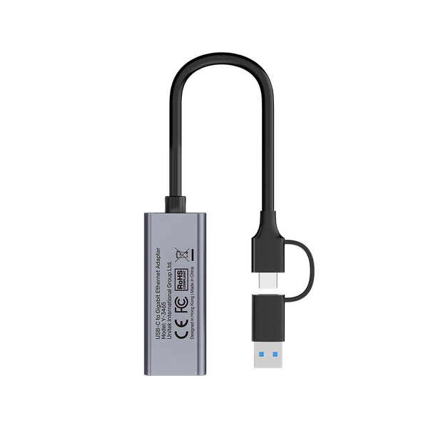 Zdjęcie produktu: Unitek Adapter USB-A / USB-C do Gigabit Ethernet 1Gbps