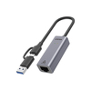 Miniatura zdjęcia: Unitek Adapter USB-A / USB-C do Gigabit Ethernet 1Gbps