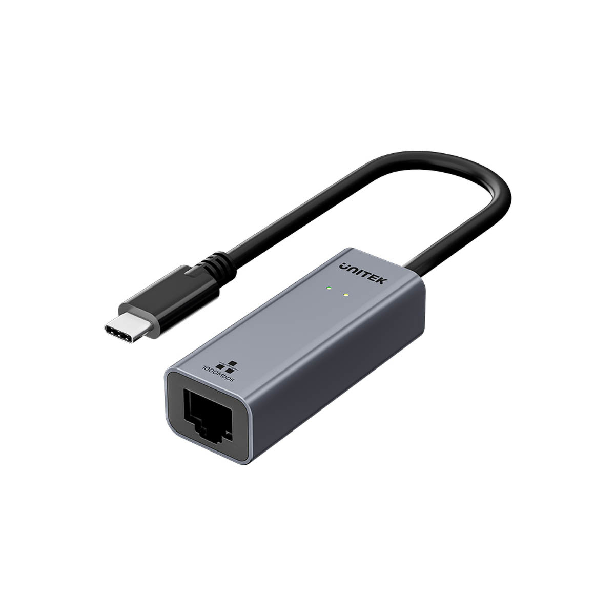 Unitek Adapter USB-C do sieci Gigabit Ethernet 1Gbps Unitek Adapter USB-C do sieci Gigabit Ethernet 1Gbps