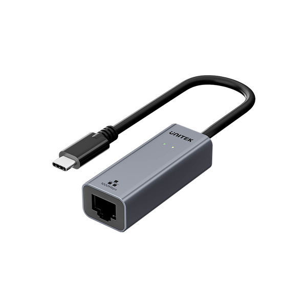 Zdjęcie produktu: Unitek Adapter USB-C do sieci Gigabit Ethernet 1Gbps Zdjęcie produktu: Unitek Adapter USB-C do sieci Gigabit Ethernet 1Gbps