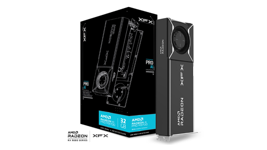 Miniatura produktu: XFX Radeon  AI Pro R9700 Blower 32GB GDDR6 (RX-97XPROAIY)