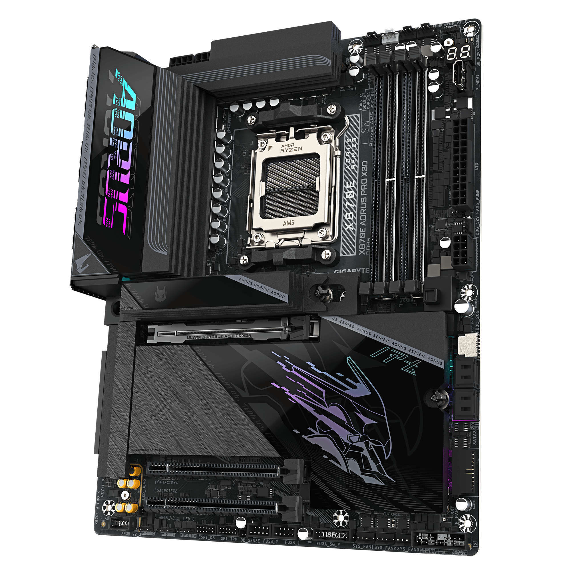 Płyta główna Gigabyte X870E AORUS PRO X3D AM5 Płyta główna Gigabyte X870E AORUS PRO X3D AM5