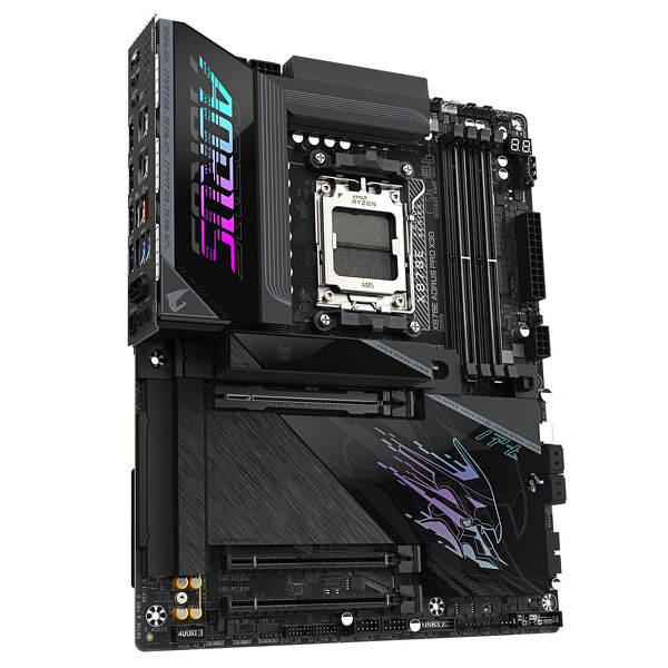 Zdjęcie produktu: Płyta główna Gigabyte X870E AORUS PRO X3D AM5 Zdjęcie produktu: Płyta główna Gigabyte X870E AORUS PRO X3D AM5