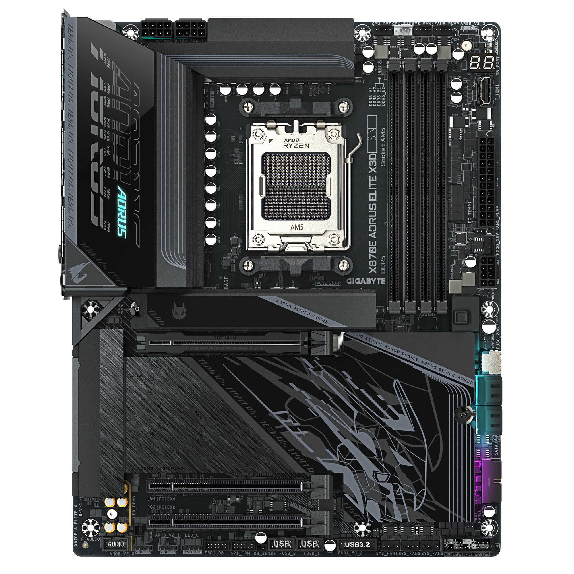 Płyta główna Gigabyte X870E AORUS ELITE X3D AM5 Płyta główna Gigabyte X870E AORUS ELITE X3D AM5