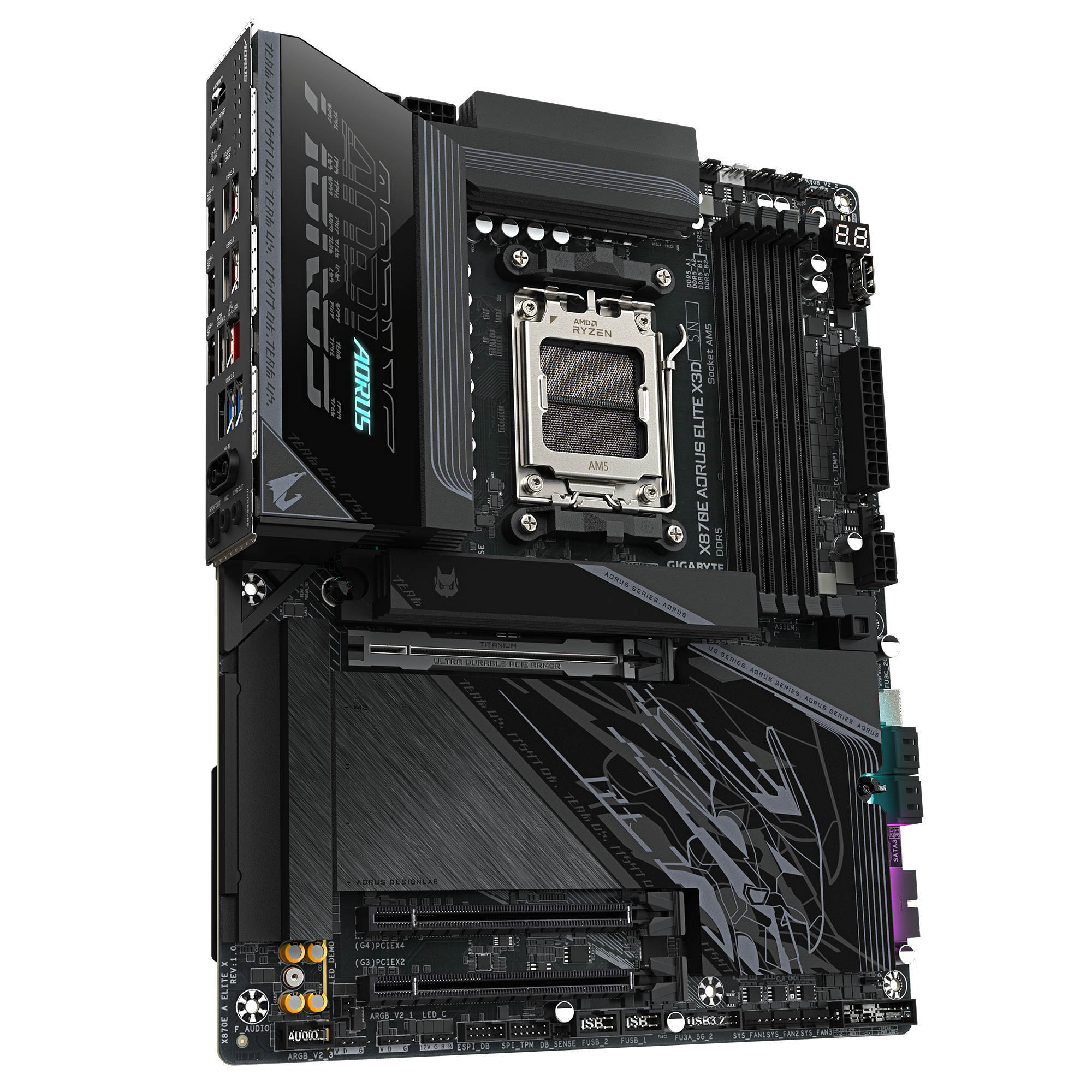Płyta główna Gigabyte X870E AORUS ELITE X3D AM5 Płyta główna Gigabyte X870E AORUS ELITE X3D AM5