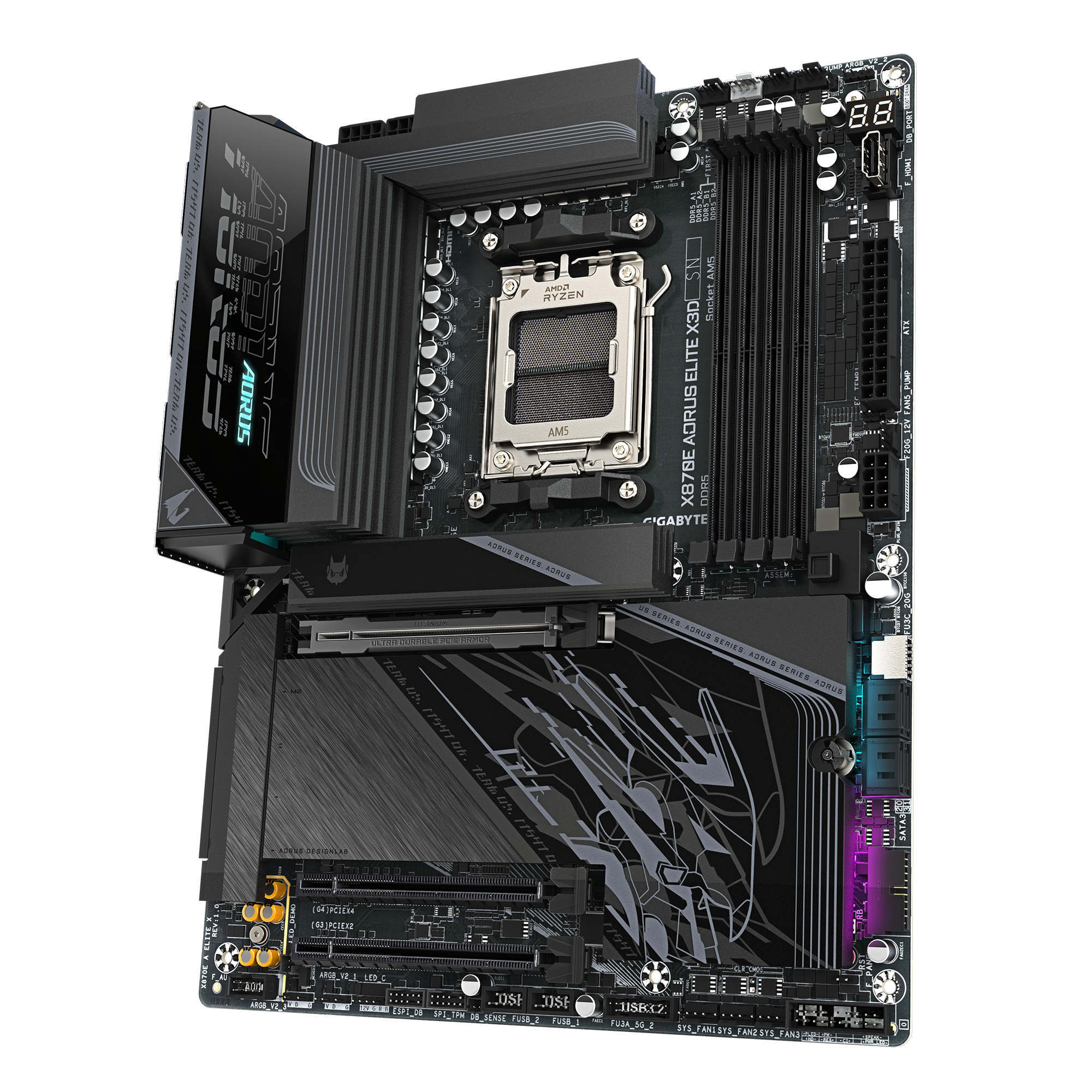 Płyta główna Gigabyte X870E AORUS ELITE X3D AM5 Płyta główna Gigabyte X870E AORUS ELITE X3D AM5