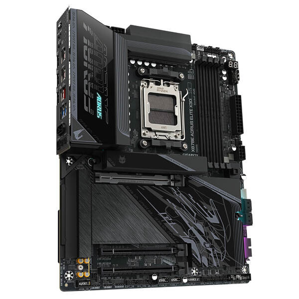 Zdjęcie produktu: Płyta główna Gigabyte X870E AORUS ELITE X3D AM5 Zdjęcie produktu: Płyta główna Gigabyte X870E AORUS ELITE X3D AM5