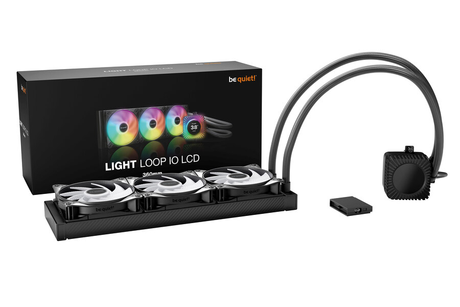 Zdjęcie produktu: Chłodzenie wodne be quiet! Light Loop IO 360mm Black (BW032) Zdjęcie produktu: Chłodzenie wodne be quiet! Light Loop IO 360mm Black (BW032)