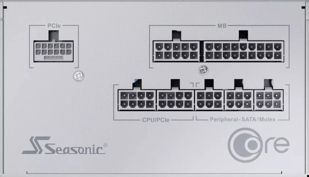 Zdjęcie produktu: Zasilacz Seasonic Core GX-650-V2 White ATX 3.1 Gold 650W