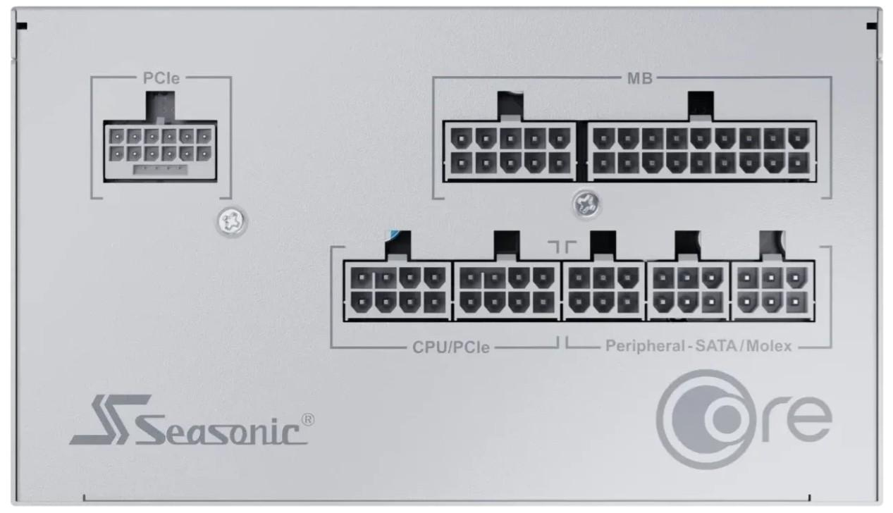 Zasilacz Seasonic Core GX-750-V2 White ATX 3.1 Gold 750W Zasilacz Seasonic Core GX-750-V2 White ATX 3.1 Gold 750W