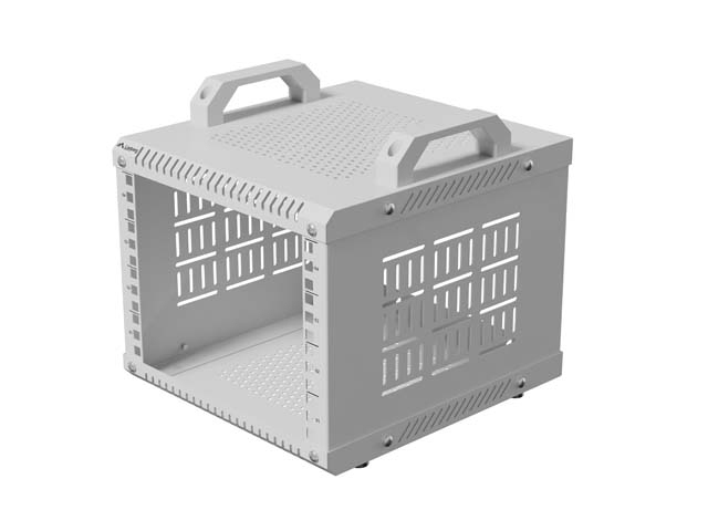 Open rack Lanberg 10" 4U 280x300 szary Open rack Lanberg 10" 4U 280x300 szary