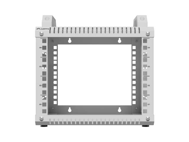 Open rack Lanberg 10" 4U 280x300 szary Open rack Lanberg 10" 4U 280x300 szary