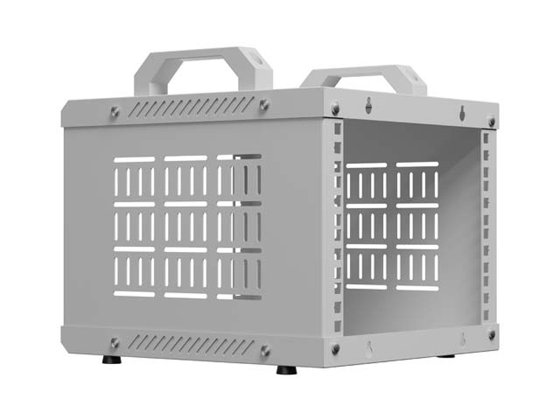 Zdjęcie produktu: Open rack Lanberg 10" 4U 280x300 szary Zdjęcie produktu: Open rack Lanberg 10" 4U 280x300 szary
