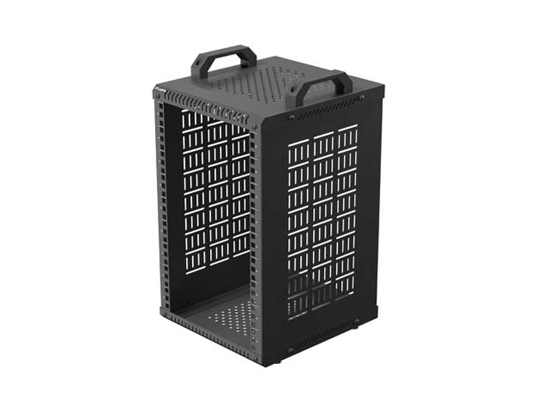 Zdjęcie produktu: Open rack Lanberg 10" 9U 280x300 czarny Zdjęcie produktu: Open rack Lanberg 10" 9U 280x300 czarny