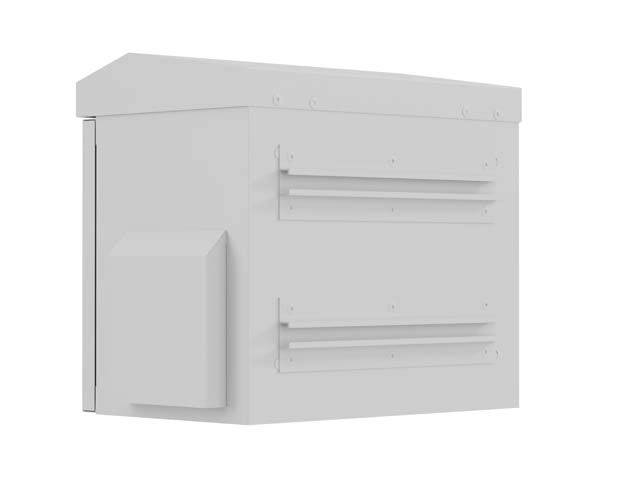 Szafa rack wisząca hermetyczna IP55 montaż na ścianie/słupie 320x220x300