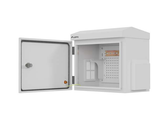 Szafa rack wisząca hermetyczna IP55 montaż na ścianie/słupie 320x220x300