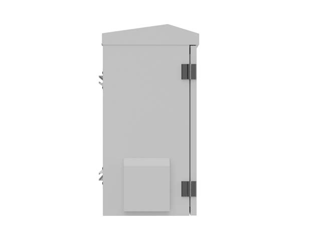 Szafa rack wisząca hermetyczna IP55 montaż na ścianie/słupie 420x300x500