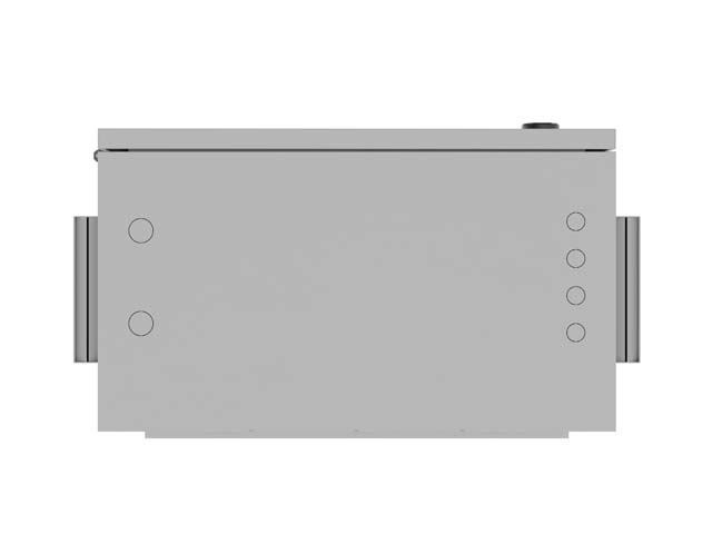 Szafa rack wisząca hermetyczna IP55 montaż na ścianie/słupie 420x300x500