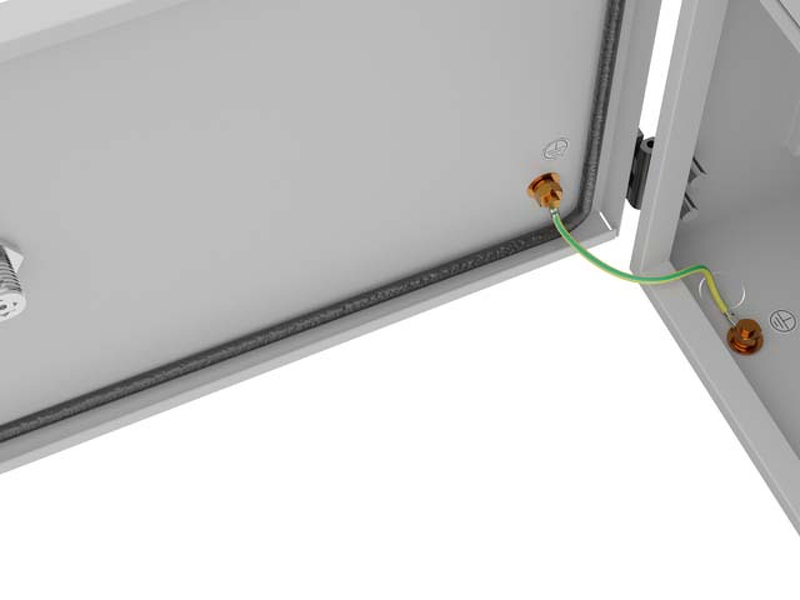 Zdjęcie produktu: Szafa rack wisząca hermetyczna IP55 montaż na ścianie/słupie 420x300x500