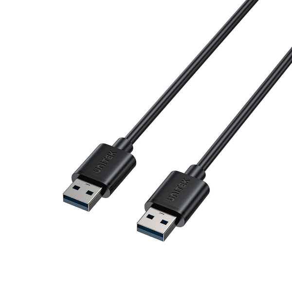 Zdjęcie produktu: Unitek Kabel USB 3.0 męsko-męski 5Gbps 1,5m czarny Zdjęcie produktu: Unitek Kabel USB 3.0 męsko-męski 5Gbps 1,5m czarny