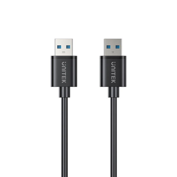 Zdjęcie produktu: Unitek Kabel USB 3.0 męsko-męski 5Gbps 0,5m czarny Zdjęcie produktu: Unitek Kabel USB 3.0 męsko-męski 5Gbps 0,5m czarny