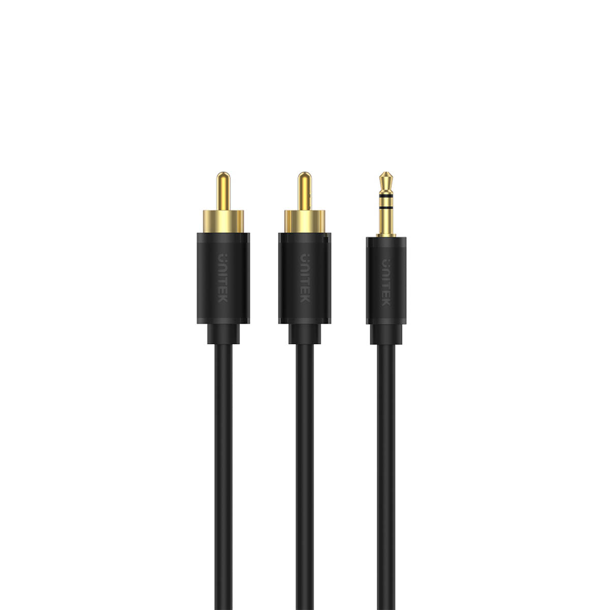 Unitek Kabel audio mini jack 3,5 mm na 2× RCA 1,5m