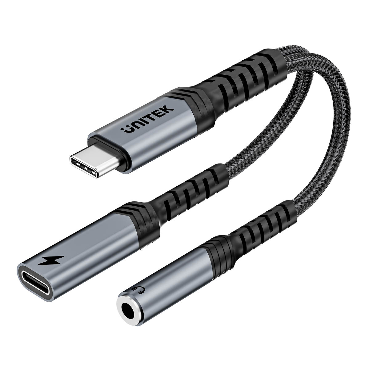 Unitek Adapter USB-C na 3,5 mm (audio) z funkcją PD Unitek Adapter USB-C na 3,5 mm (audio) z funkcją PD