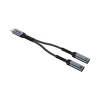 Miniatura zdjęcia: Unitek Adapter audio i ładowania PD USB-C do USB-C 15 cm Miniatura zdjęcia: Unitek Adapter audio i ładowania PD USB-C do USB-C 15 cm