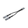 Miniatura zdjęcia: Unitek Adapter audio i ładowania PD USB-C do USB-C 15 cm Miniatura zdjęcia: Unitek Adapter audio i ładowania PD USB-C do USB-C 15 cm