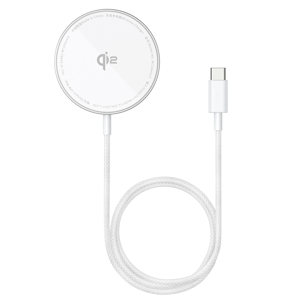 Ładowarka bezprzewodowa Baseus Simple Mini4 Air Qi2 15 W magnetyczna