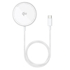 Ładowarka bezprzewodowa Baseus Simple Mini4 Air Qi2 15 W magnetyczna - srebrna