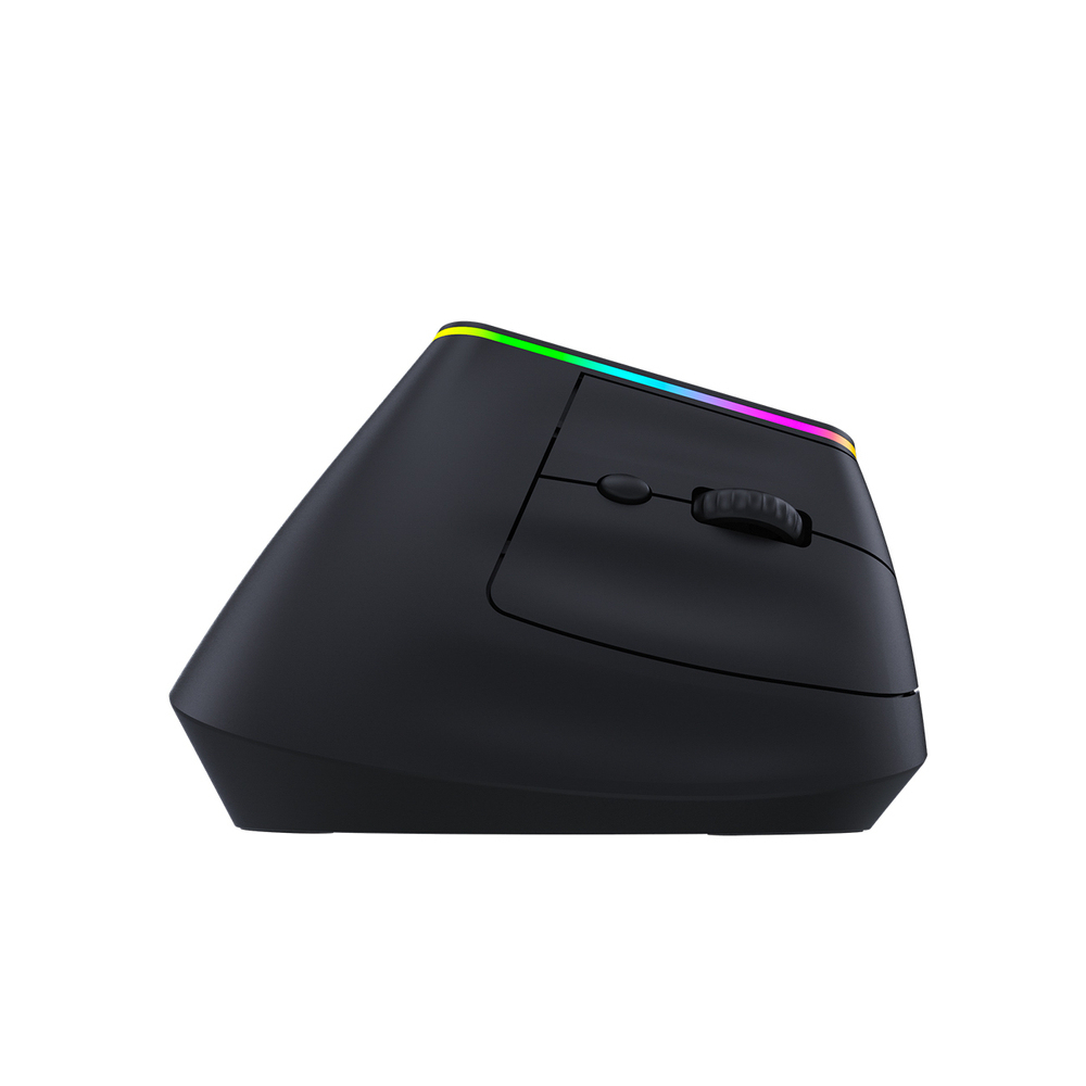 Mysz bezprzewodowa Wozinsky gamingowa pionowa ergonomiczna 3600 DPI  RGB