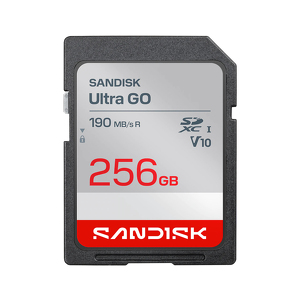 Miniatura produktu: Karta SanDisk Ultra Go SDXC UHS-I 190 MB/s 256 GB