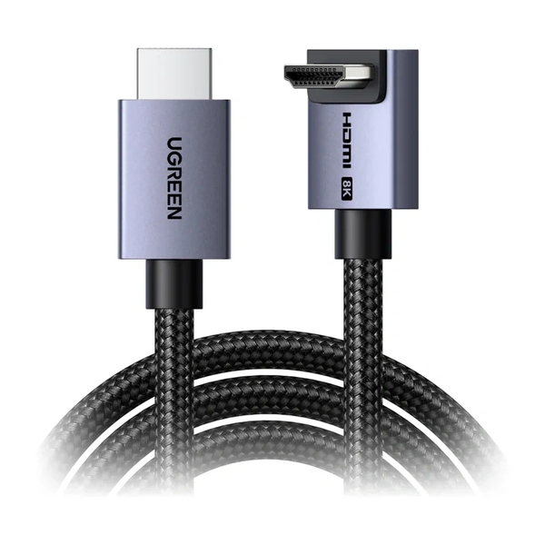 Zdjęcie produktu: Kabel HDMI 2.1 UGREEN HD188 kątowy 8K/60Hz 3m Zdjęcie produktu: Kabel HDMI 2.1 UGREEN HD188 kątowy 8K/60Hz 3m