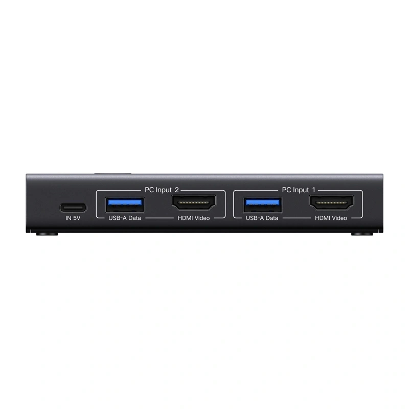 Przełącznik UGREEN AK502 2 wejścia 1 wyjście HDMI USB Przełącznik UGREEN AK502 2 wejścia 1 wyjście HDMI USB