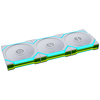 Wentylatory Lian Li Uni Fan SL Flex Wireless ARGB PWM (zestaw 3 szt. z kontrolerem) 120mm White